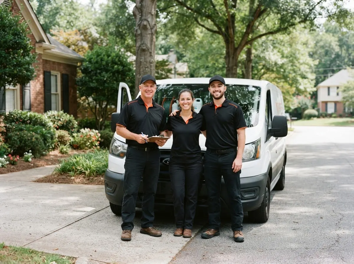 The Brass Lantern Pest Control team, pest control service in Atlanta, GA
