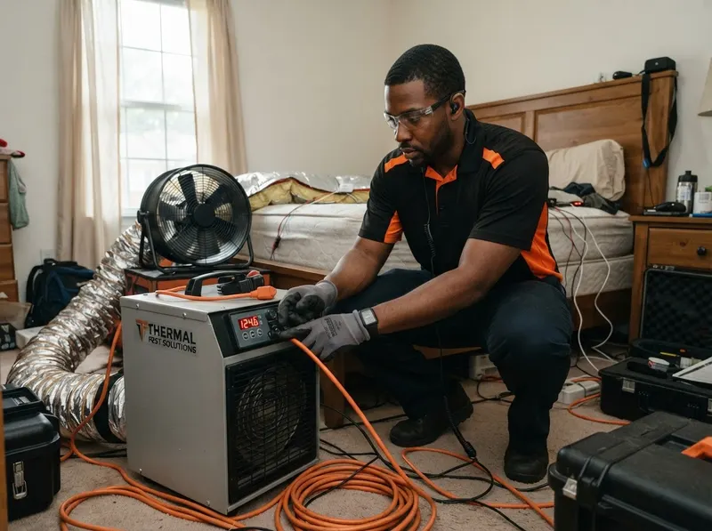 Whole-Structure Bed Bug Thermal Remediation in Atlanta, GA